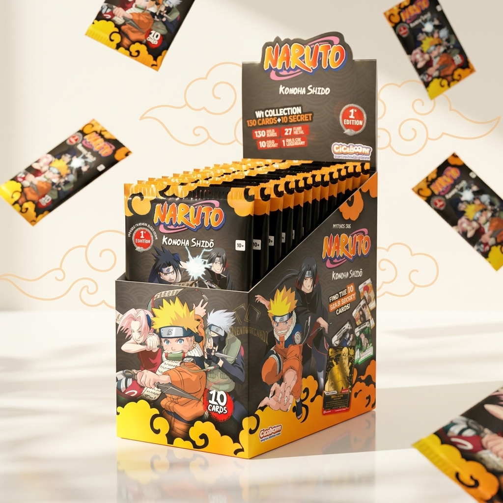 Naruto Mythos TCG Guide UAE | Konoha Shido Booster Box | PlayVault