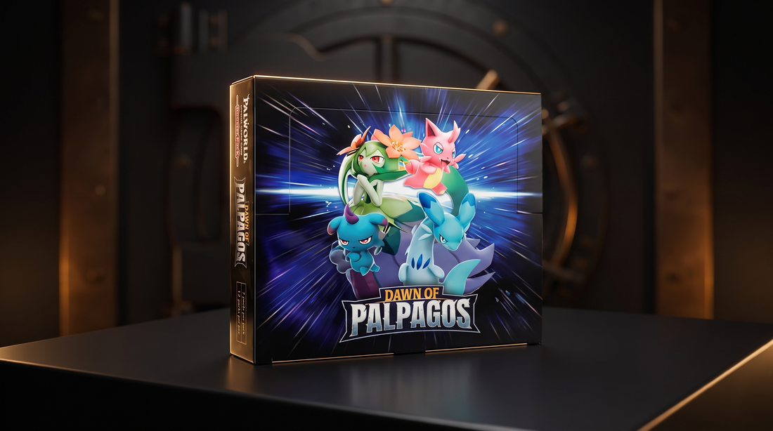 Palworld Official Card Game Dawn of Palpagos BP01 booster box, factory sealed — PlayVault UAE