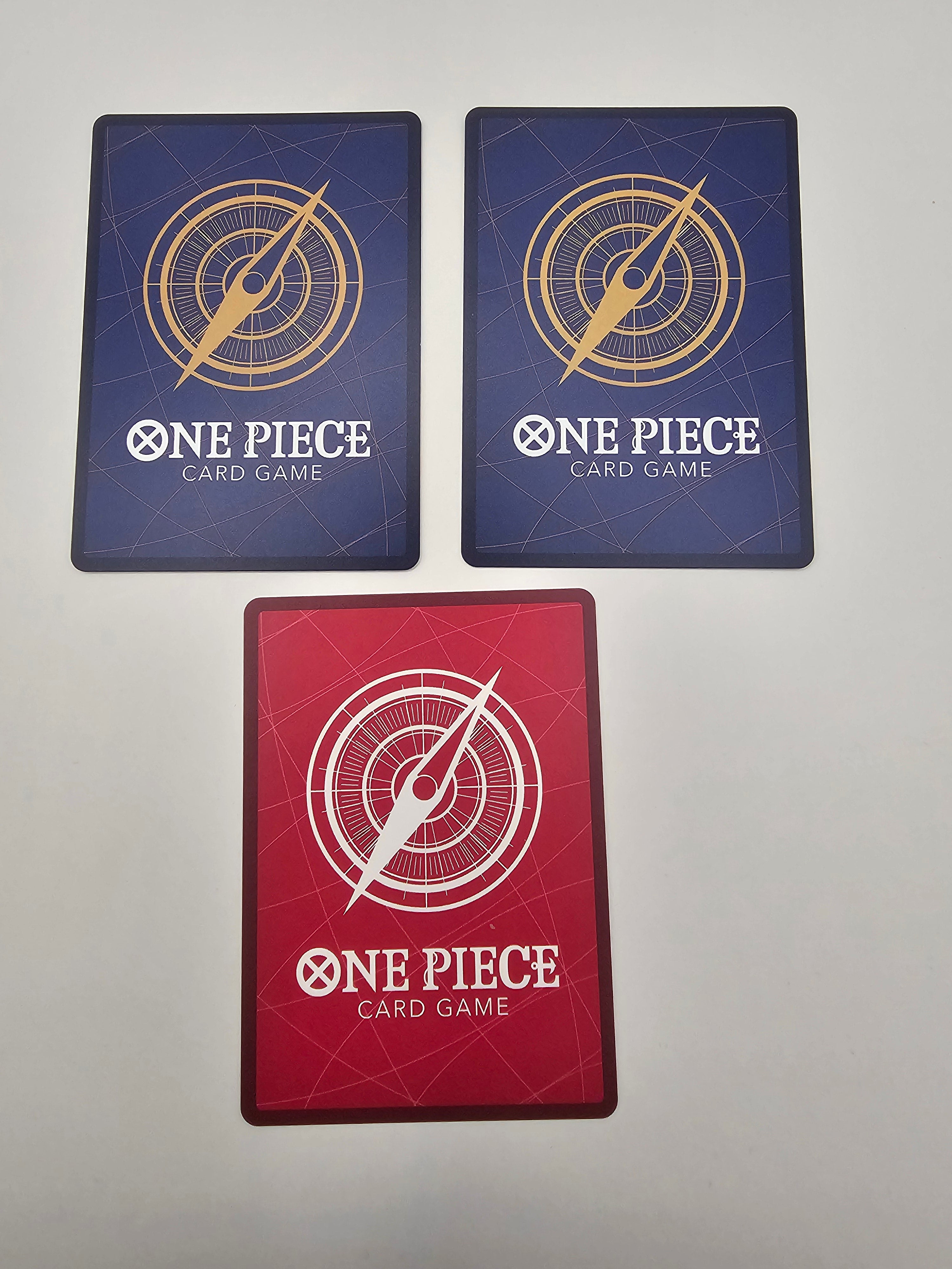 One Piece 3rd Anniversary Stamped Promo set of 3