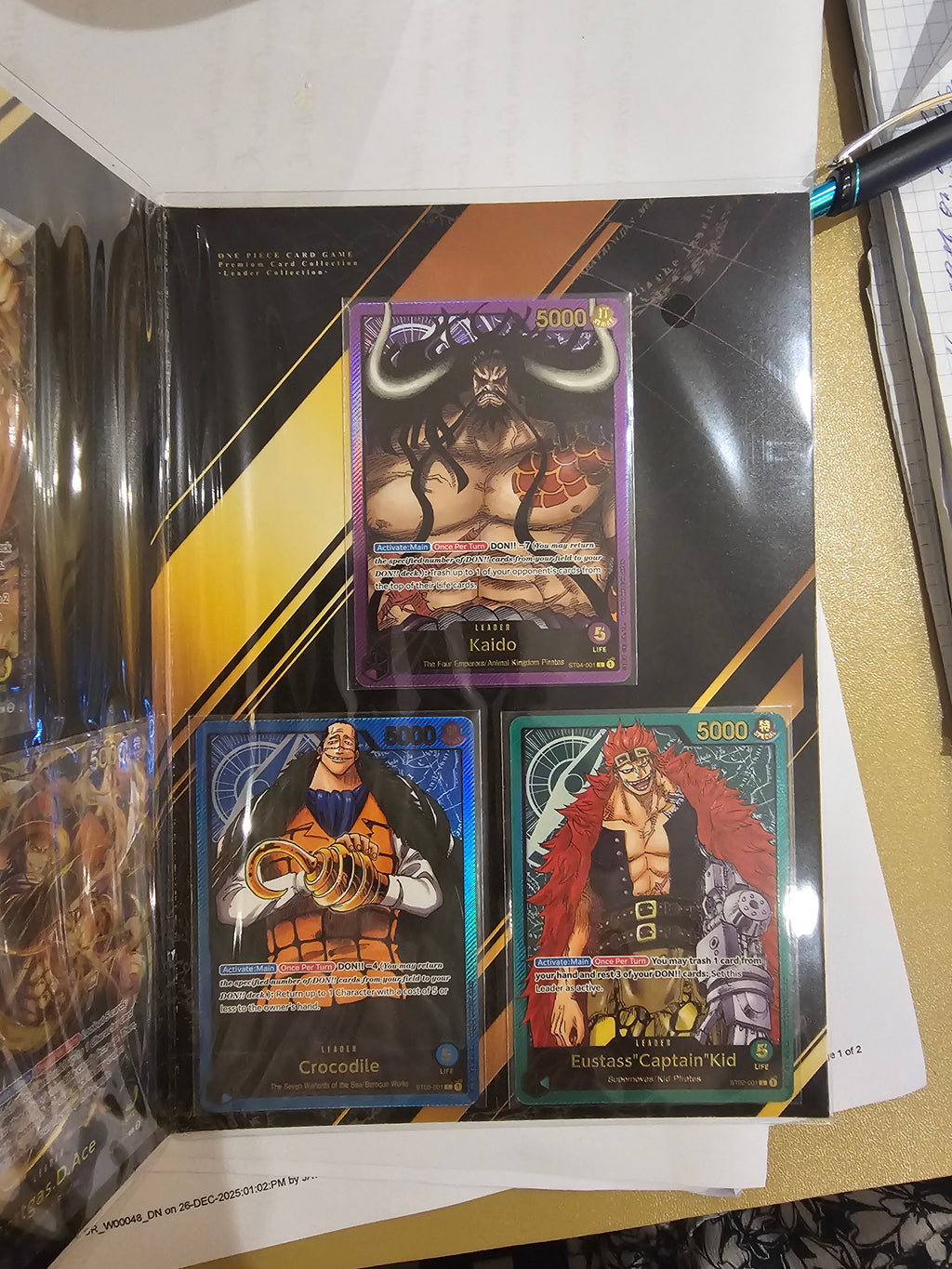 One Piece Premium Card Collection Leader Collection English