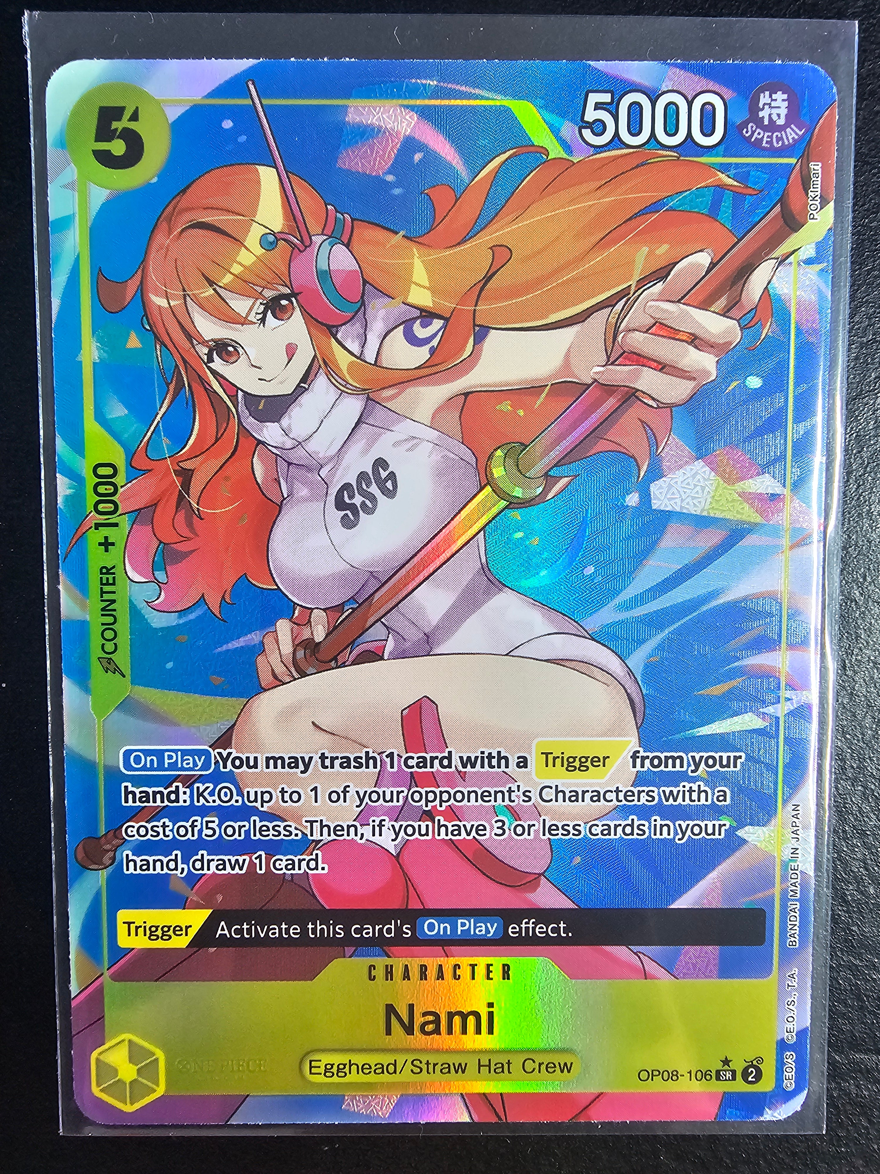 OP08-106 Nami Alt Art