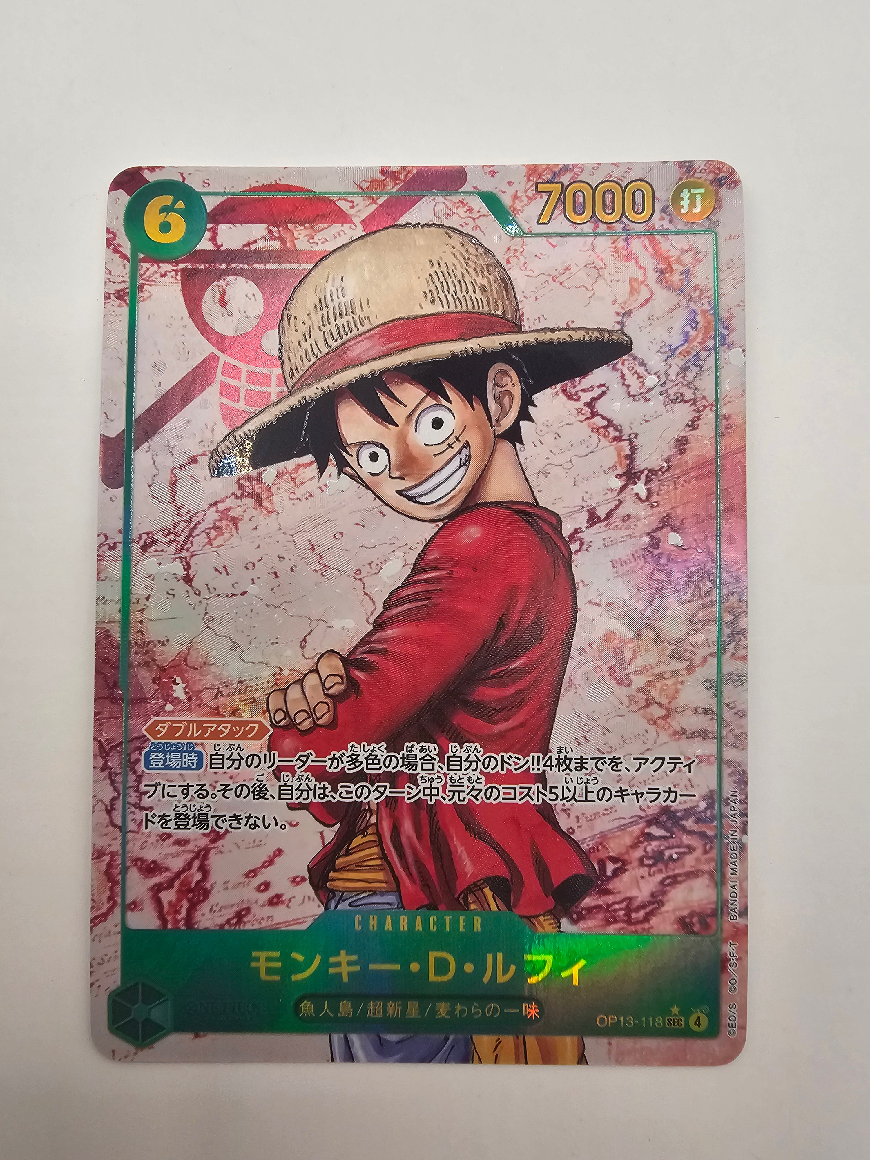 OP13-118 Red Luffy Japanese
