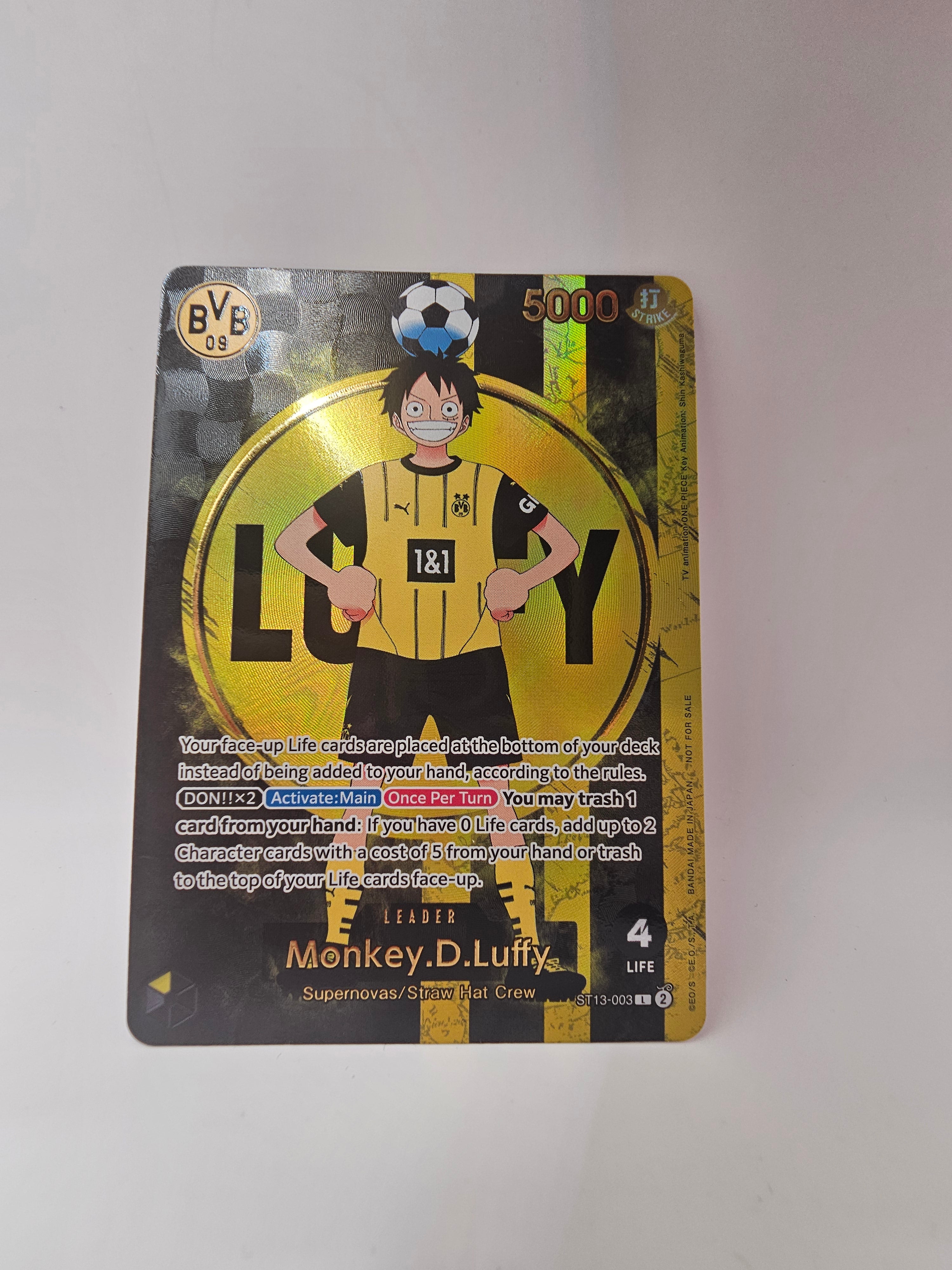 ST13-003 BVB Luffy Promo