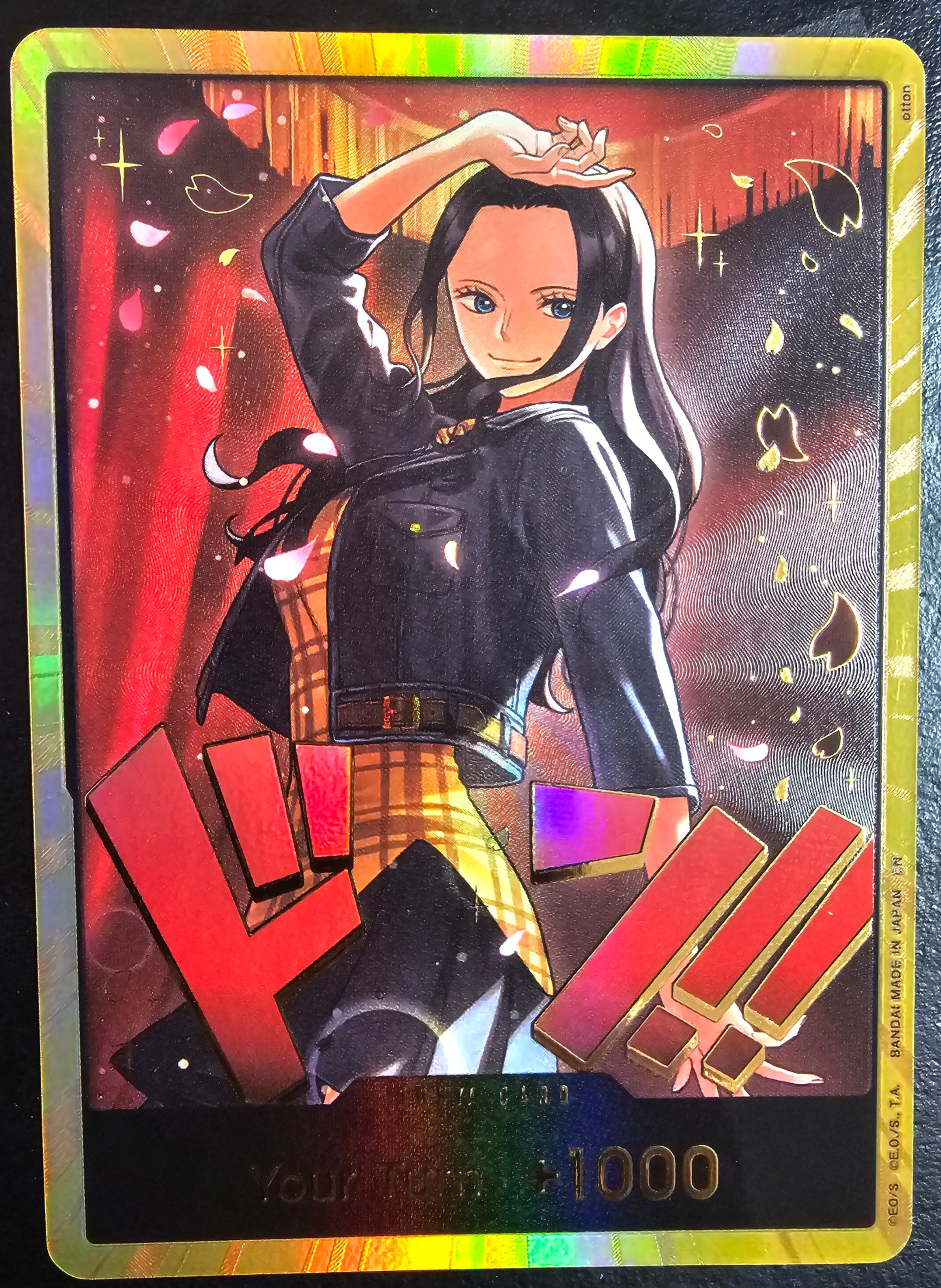 DON!! Card (Nico Robin) (Gold)