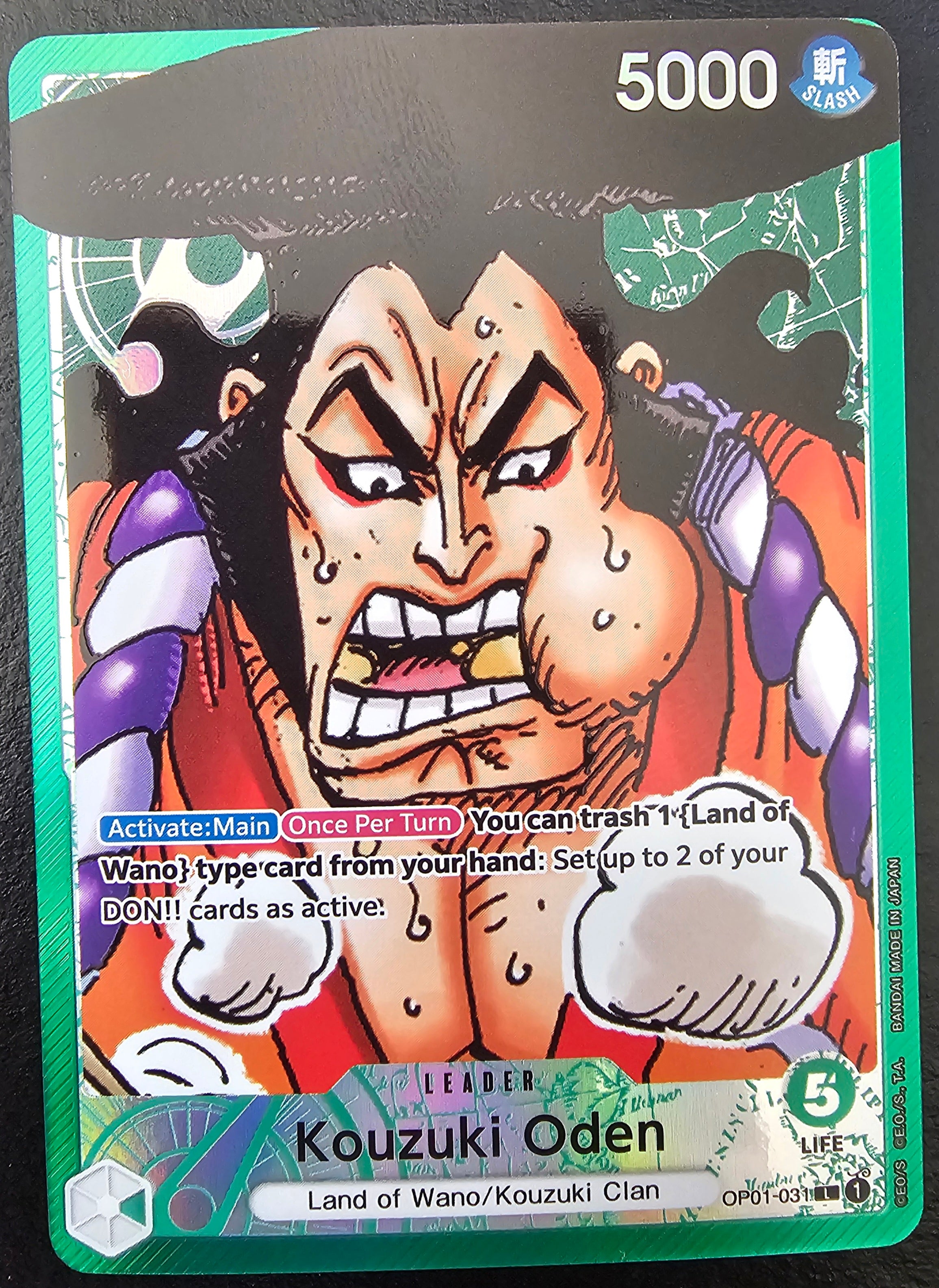 OP01-031 Kouzuki Oden Alt Leader