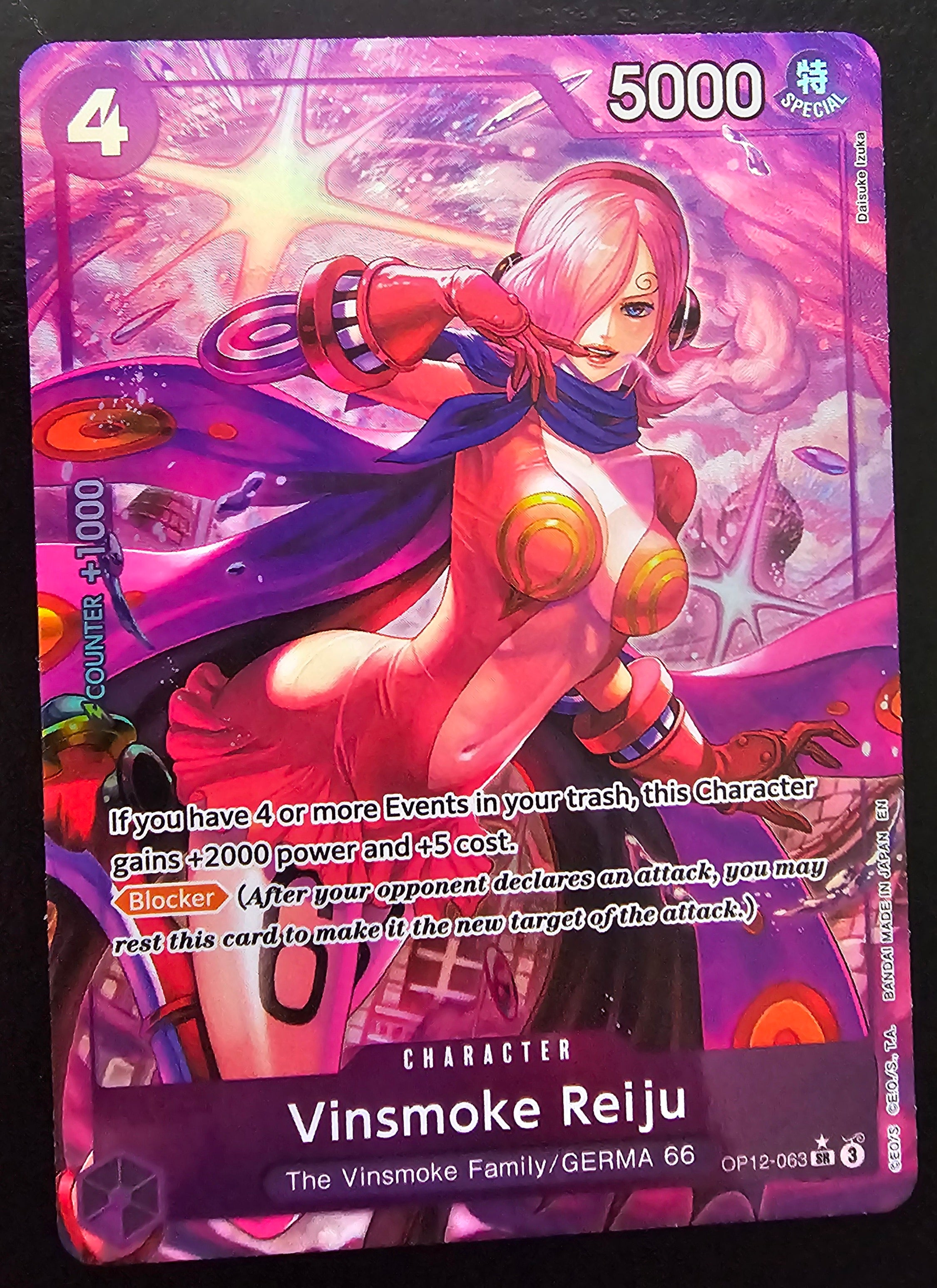 OP12-063 Vinsmoke Reiju Alt Art