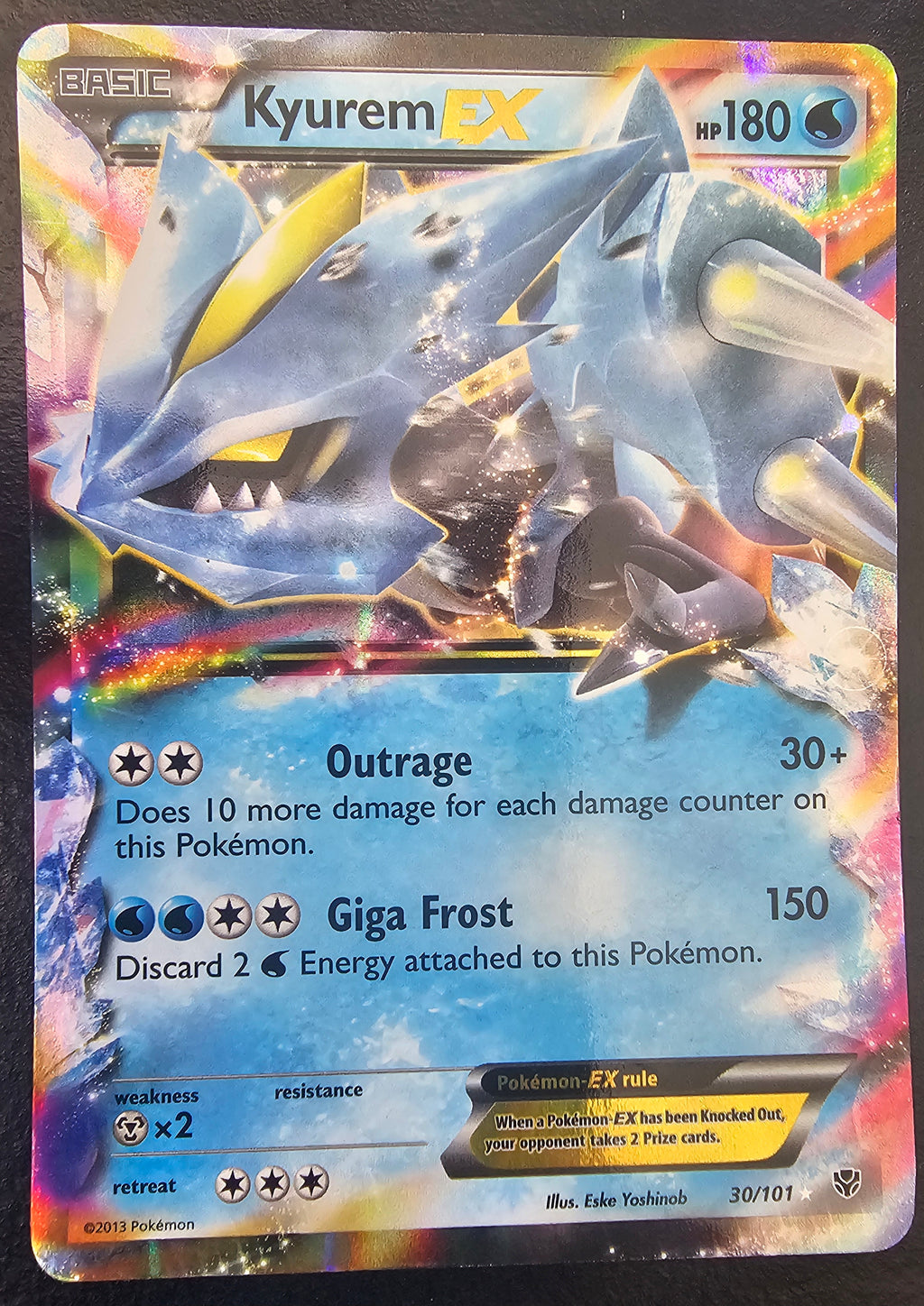 Plasma Blaste Kyurem Ex 30 - HP