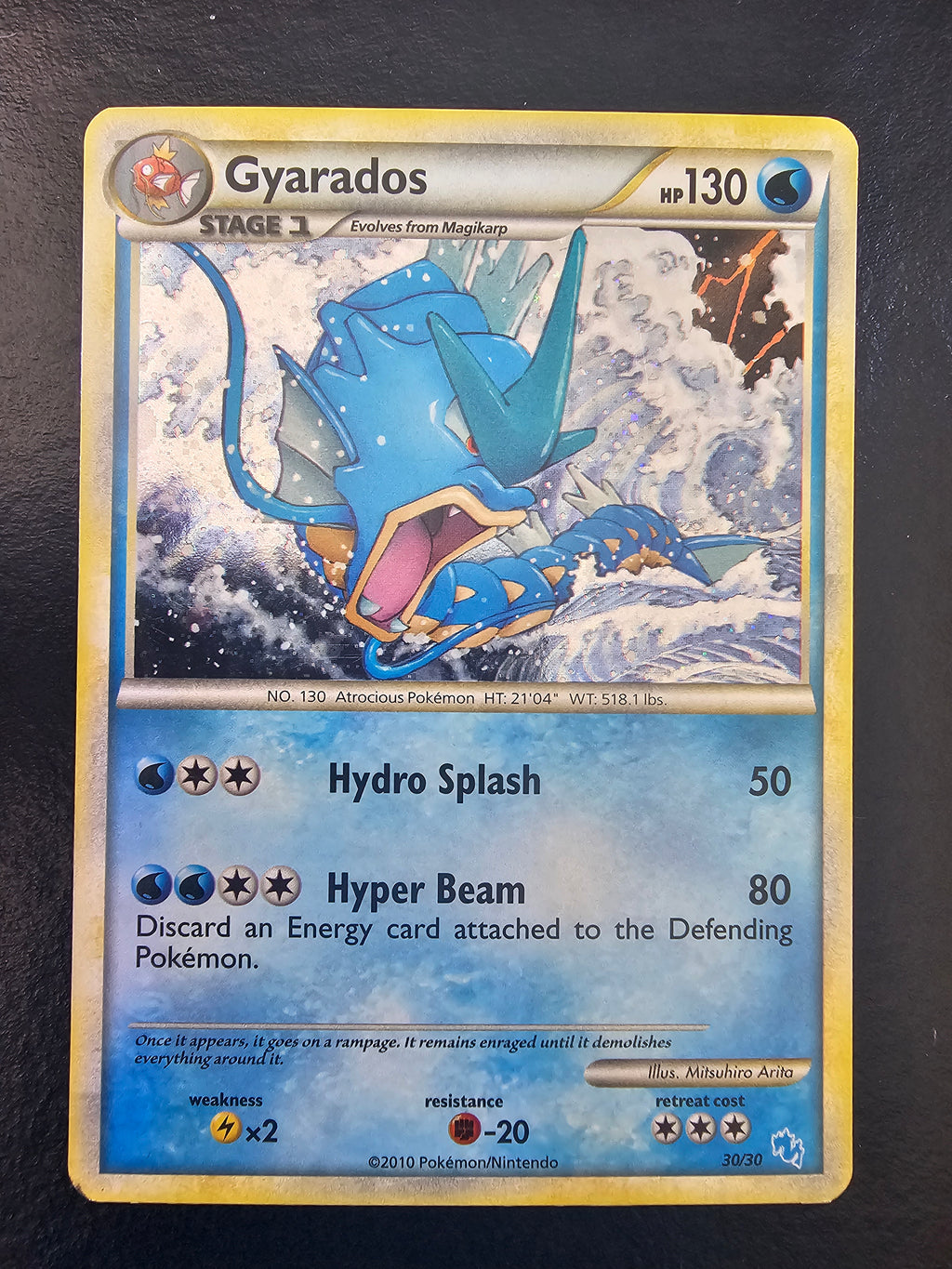 HGSS Trainer Kit: Gyarados 30 Holo