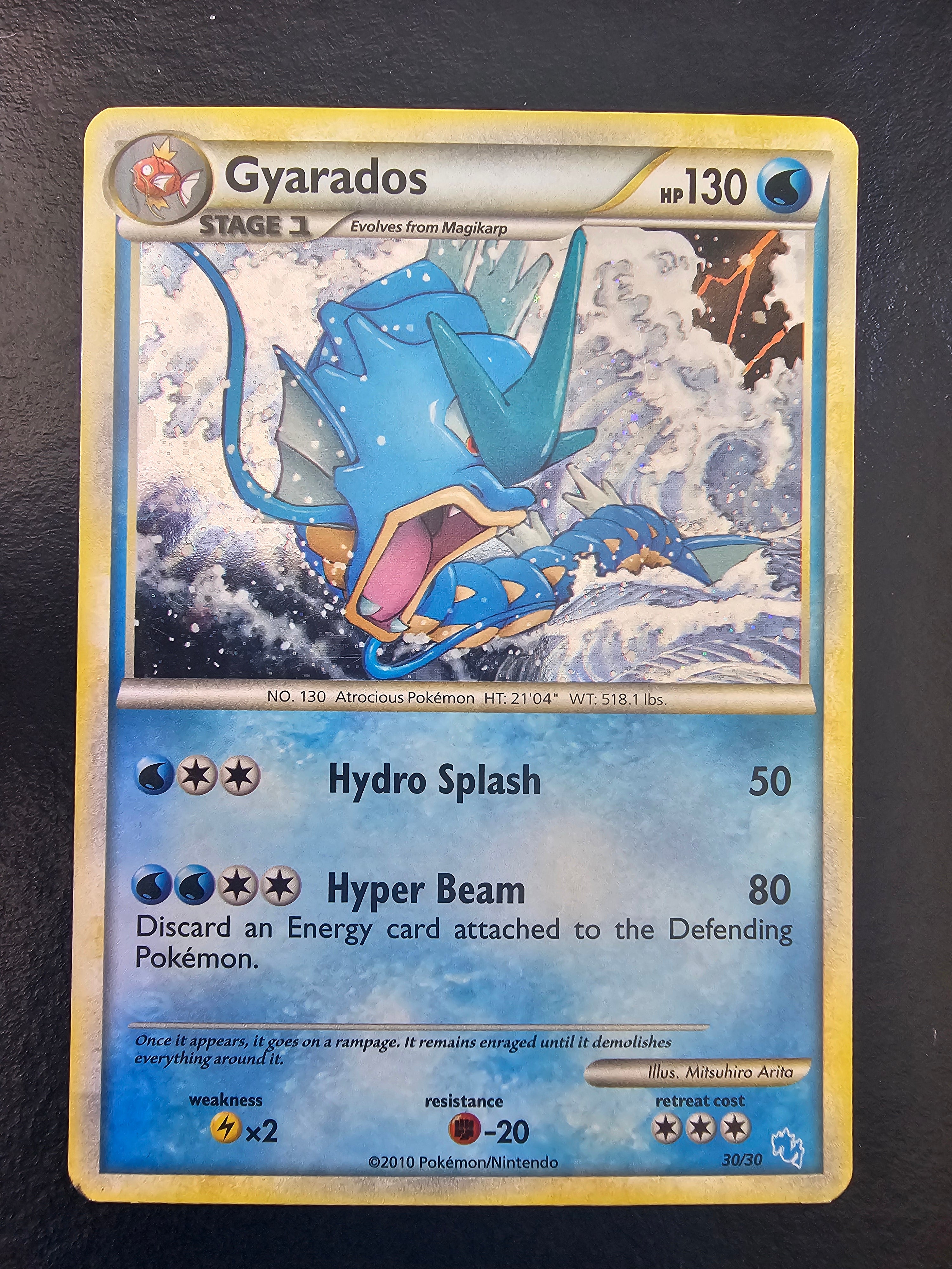 HGSS Trainer Kit: Gyarados 30 Holo