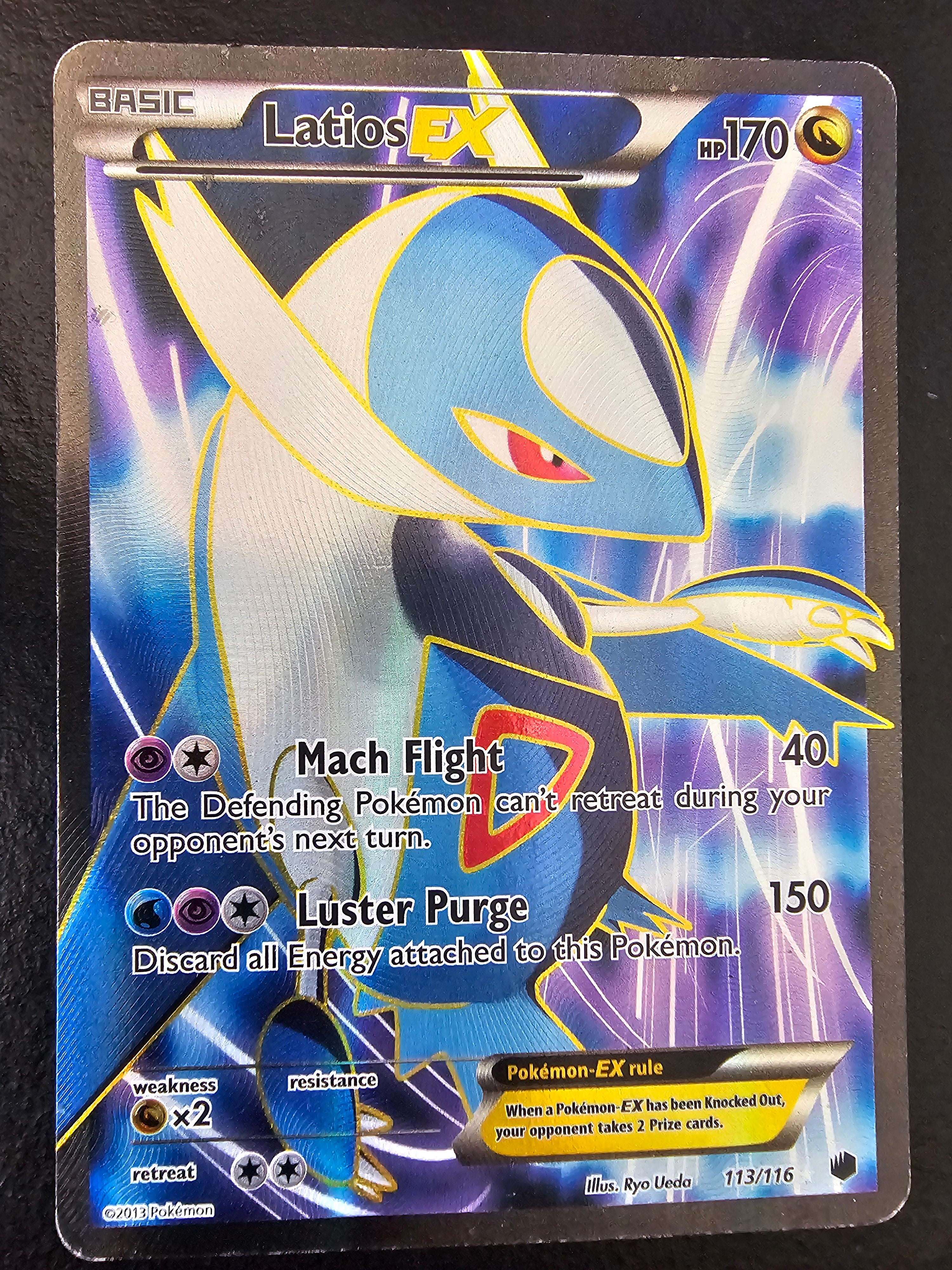 Plasma Freeze Latios Ex 113  - HP-DMG