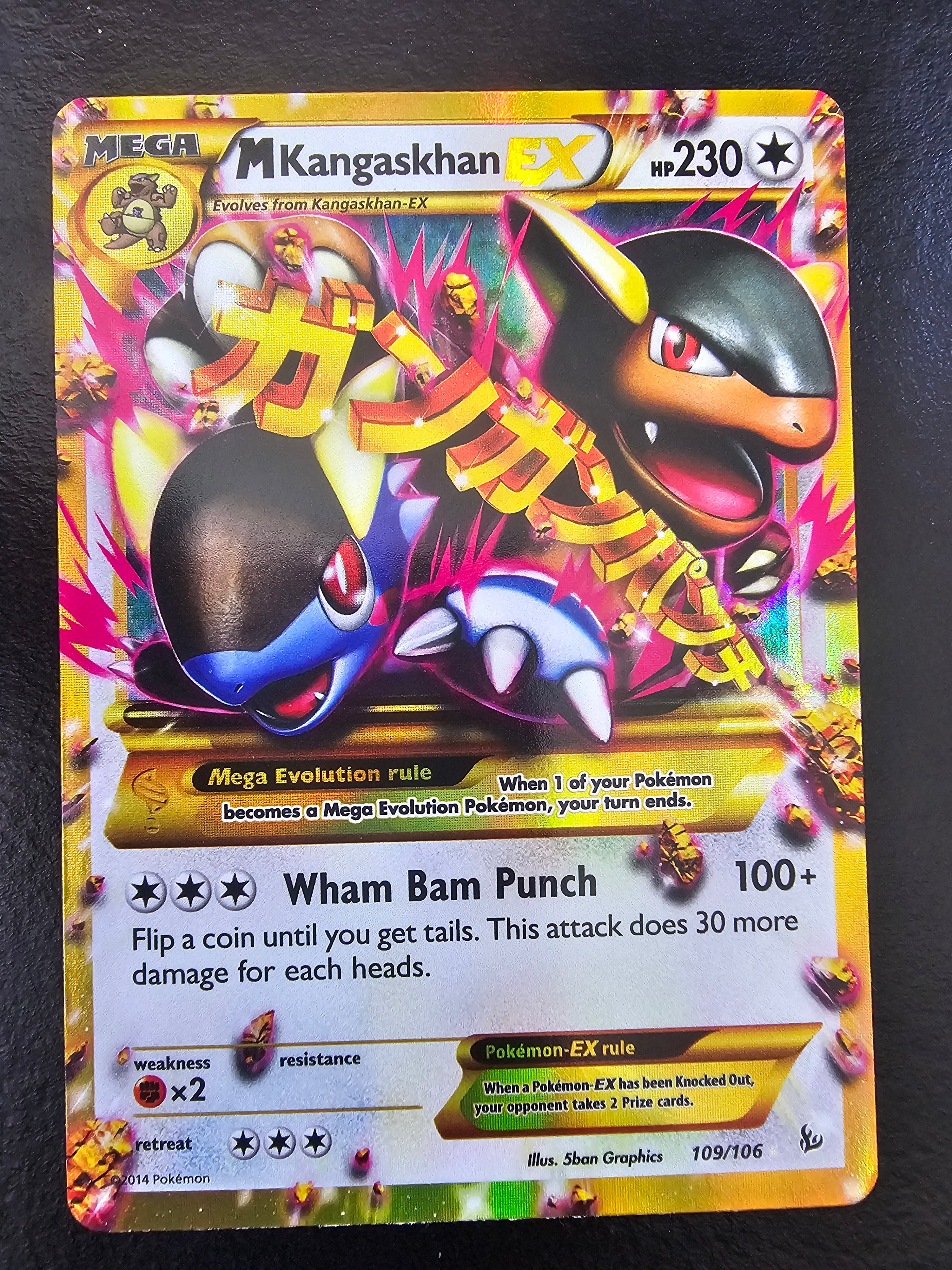 Flashfire M Kangaskhan Ex 019 - LP