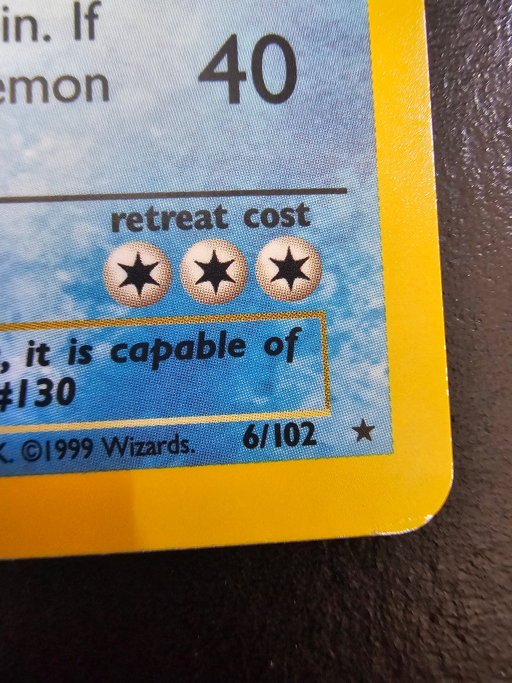 Base Set Gyarados 6 - MP