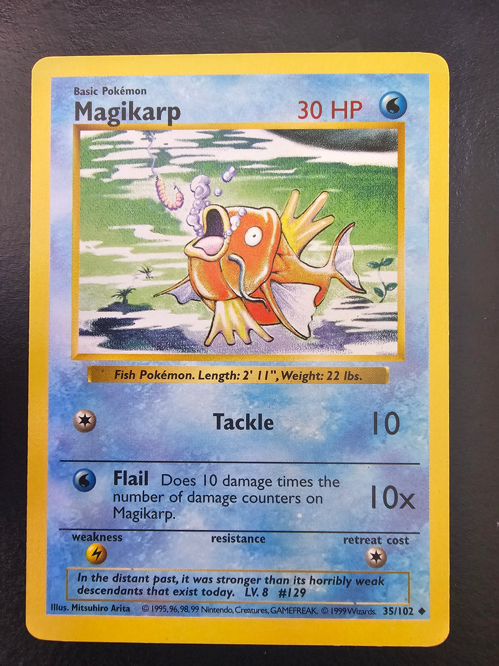 Base Set Magikarp Shadowless 35 - LP