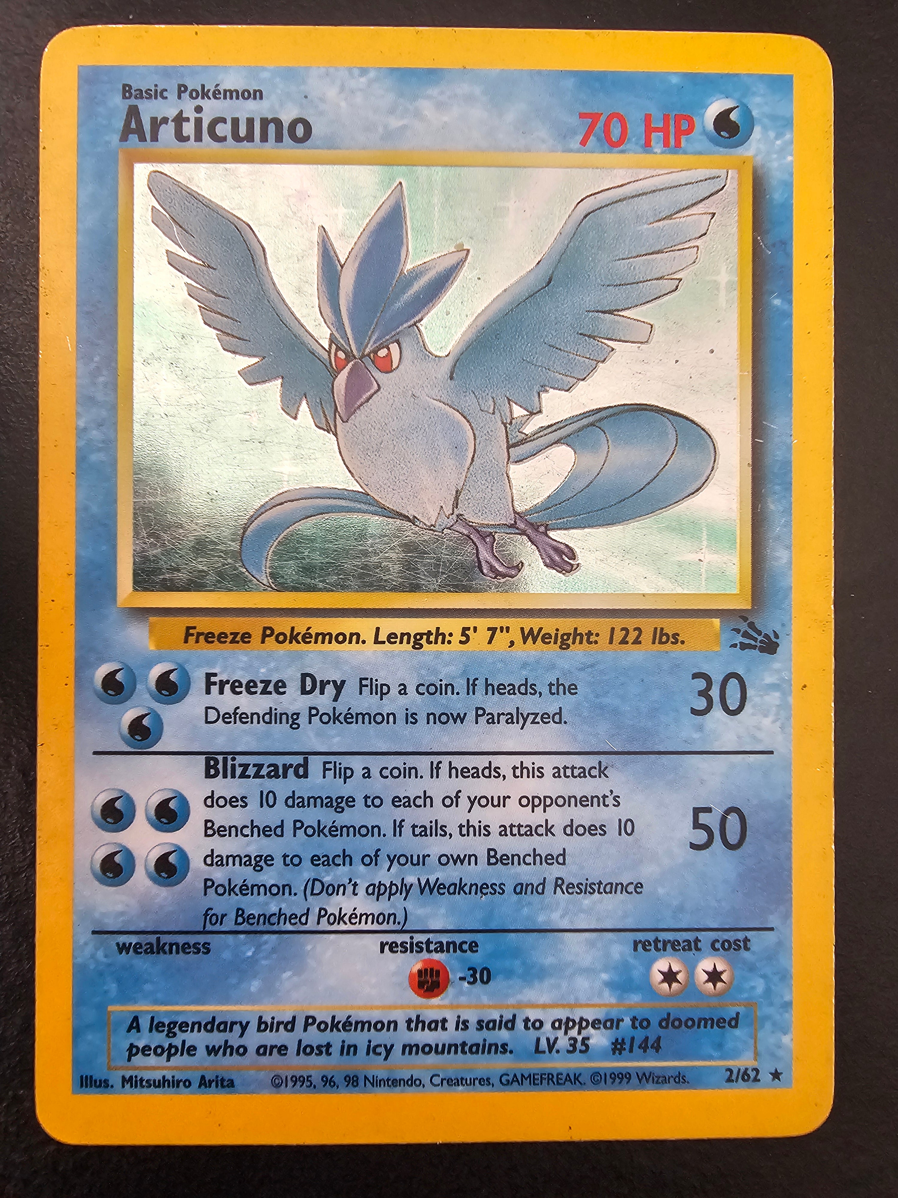 Fossil Articuno 2 - HP