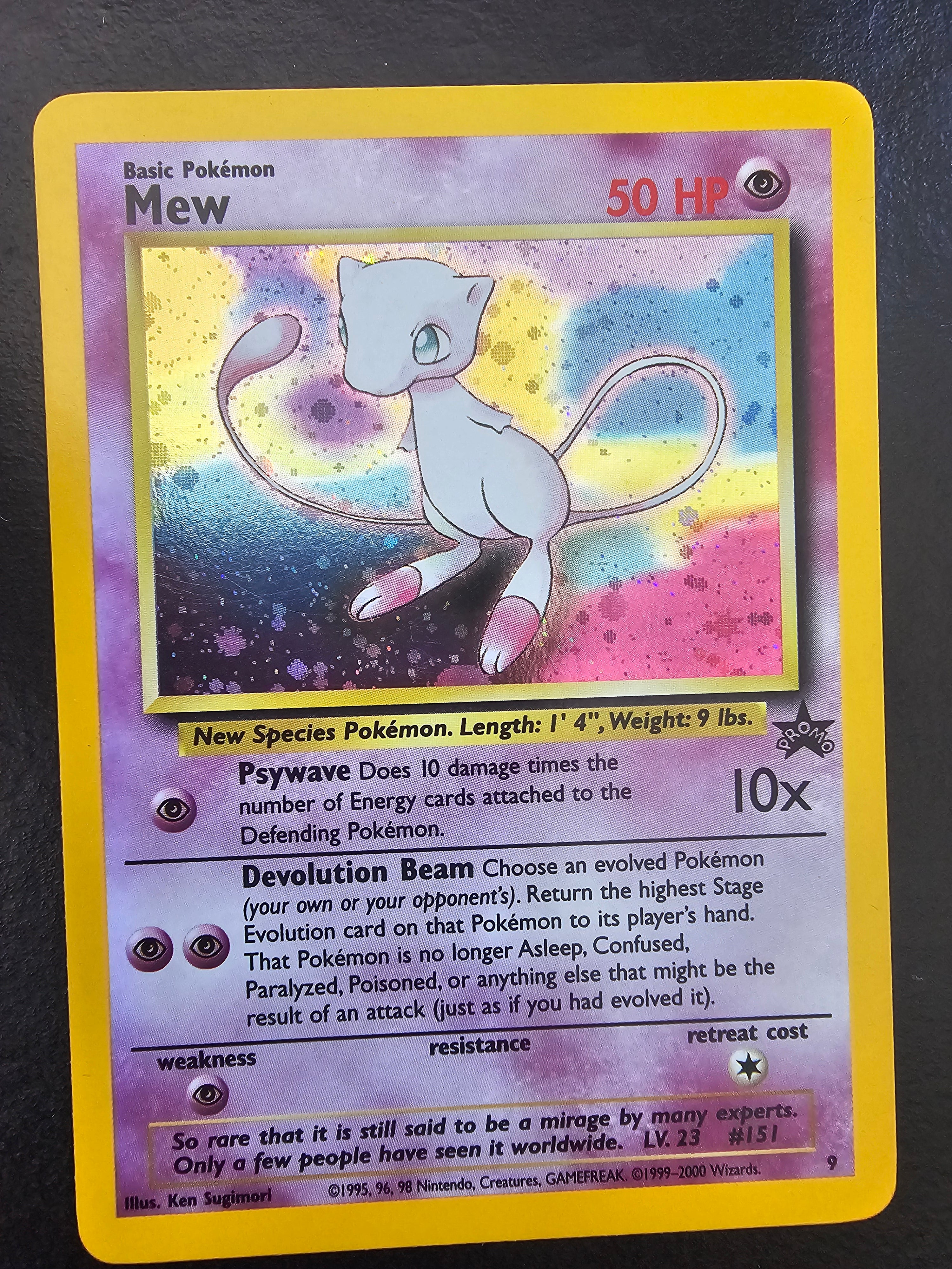 WoTC Promo Mew 9 - MP