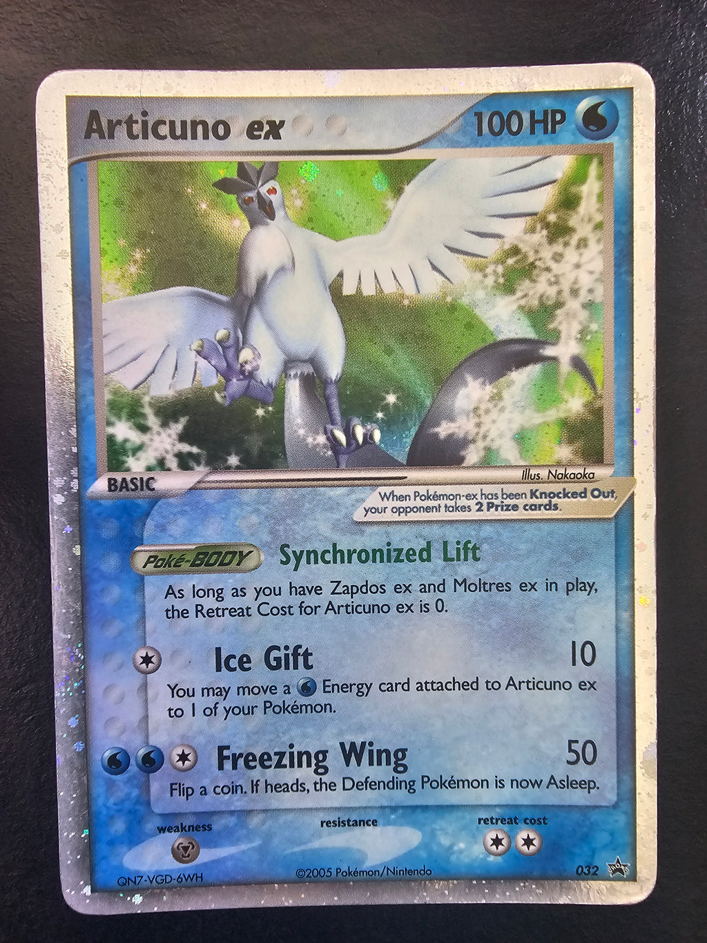 Nintendo Promos Articuno 32 - MP