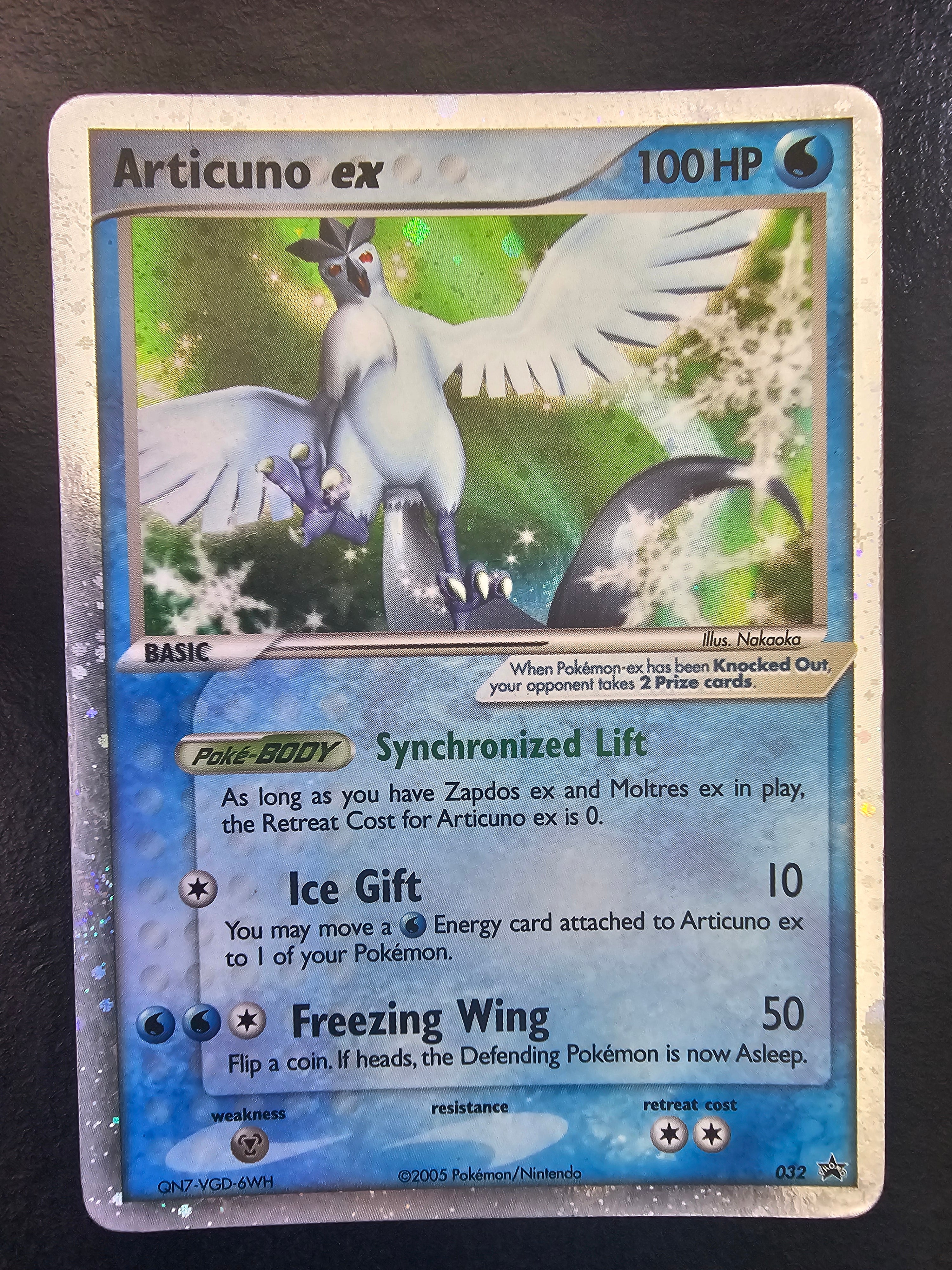 Nintendo Promos Articuno 32 - MP