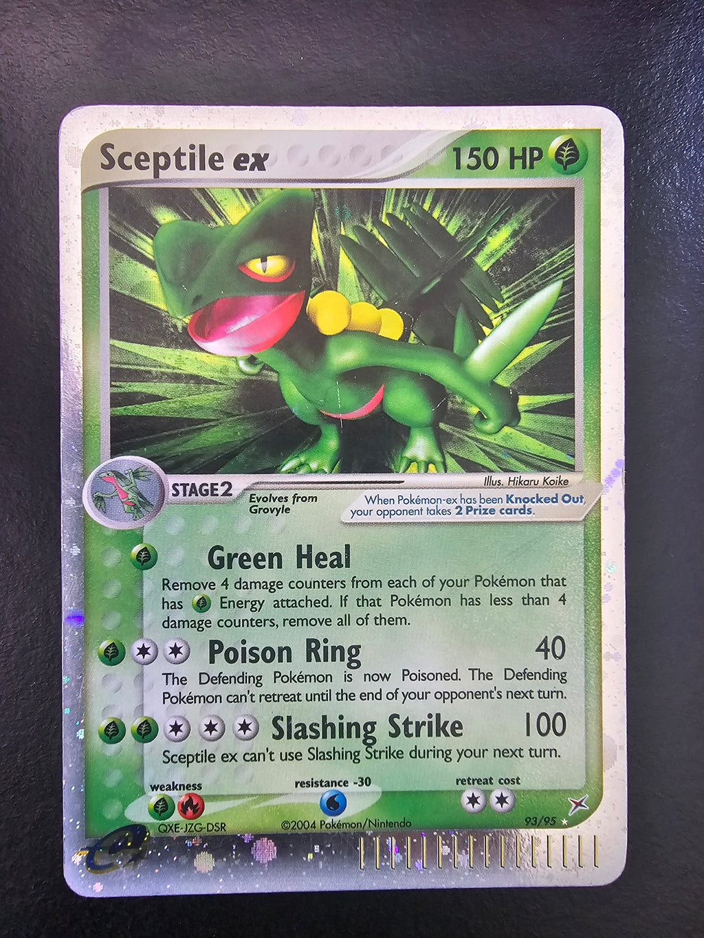 EX Team Magma vs Team Aqua Sceptile ex 93 - MP