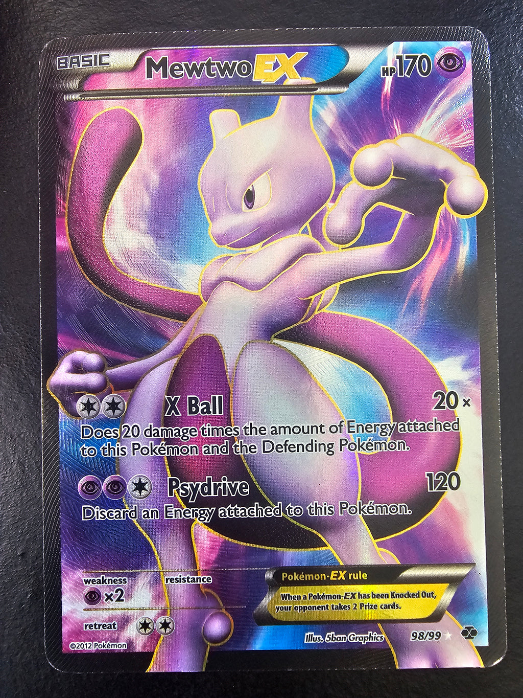 Next Destinies Mewtwo EX 98 - MP