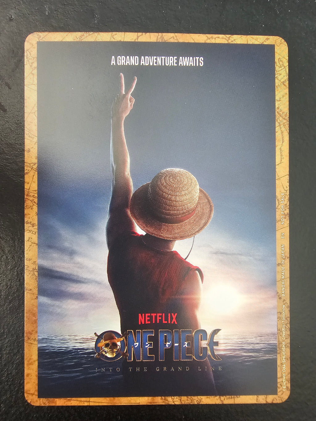 One Piece Card Game Netflix live-action Tony Tony Chopper DON!! promo card, back — PlayVault UAE