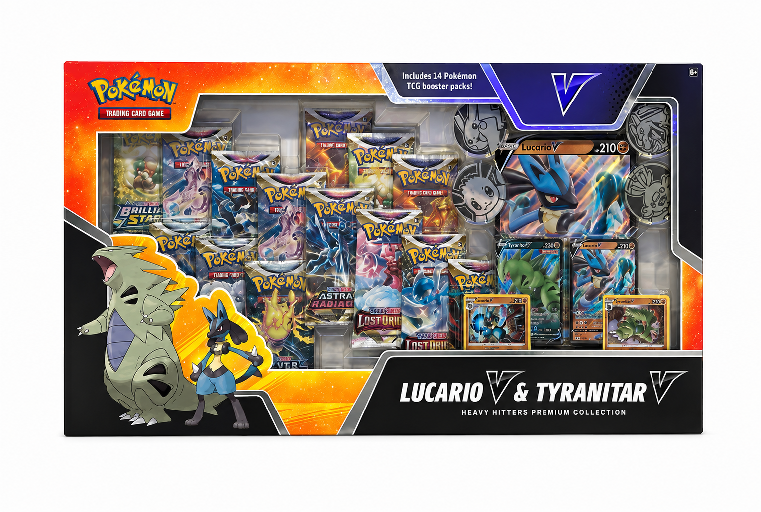 Heavy Hitters Premium Collection – Lucario V & Tyranitar V
