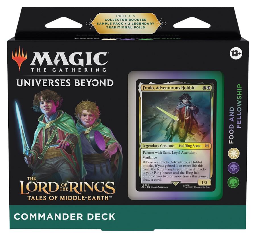 MTG Lord of the Rings Commander Deck — Food and Fellowship