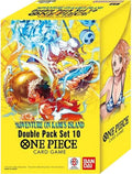 One Piece Card Game Double Pack Set Vol. 10 DP-10, OP-15 Adventure on KAMI's Island, English, factory sealed — PlayVault UAE