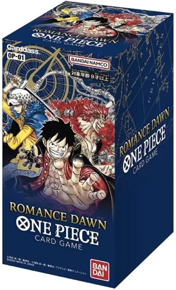 One Piece Card Game OP-01 Romance Dawn Japanese booster box, factory sealed — PlayVault UAE