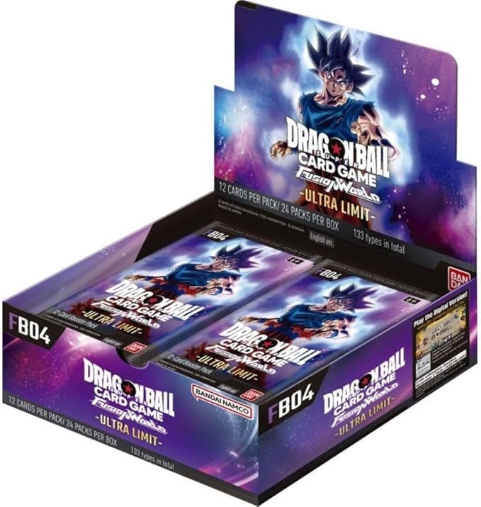 Dragon Ball Fusion World — Ultra Limit (FB-04) Booster Box | English