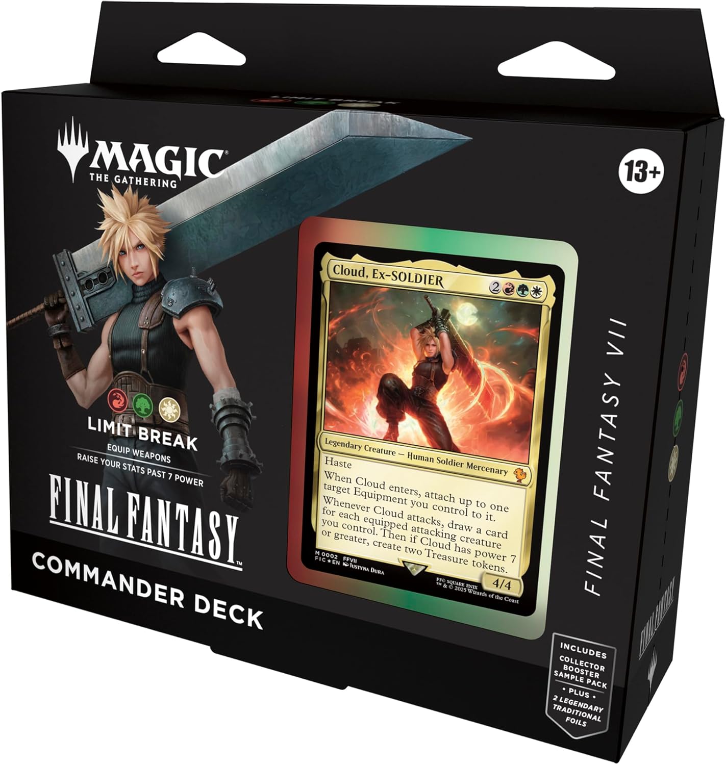 MTG Final Fantasy Commander Deck — Limit Break (FFVII)