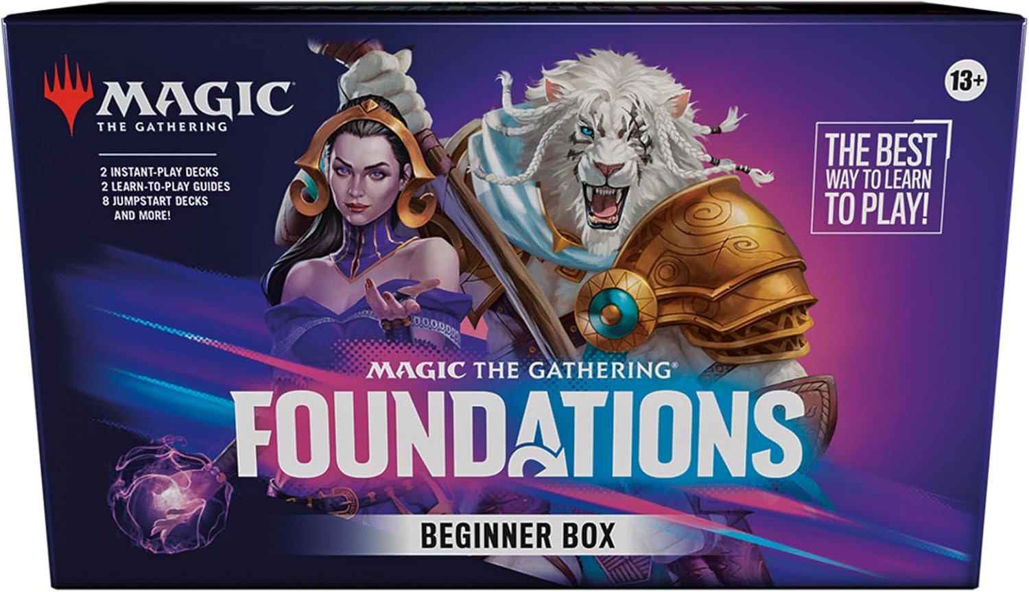Magic: The Gathering Foundations Beginner Box – Learn to Play MTG