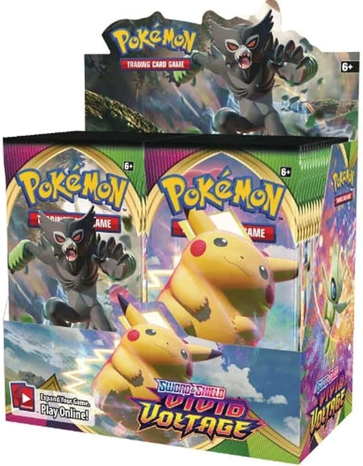 Sword & Shield – Vivid Voltage Booster Box | 36 Sealed Booster Packs (SWSH04)