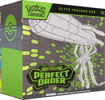 Perfect Order ME03 Elite Trainer Box, English Pokemon TCG, factory sealed — PlayVault UAE
