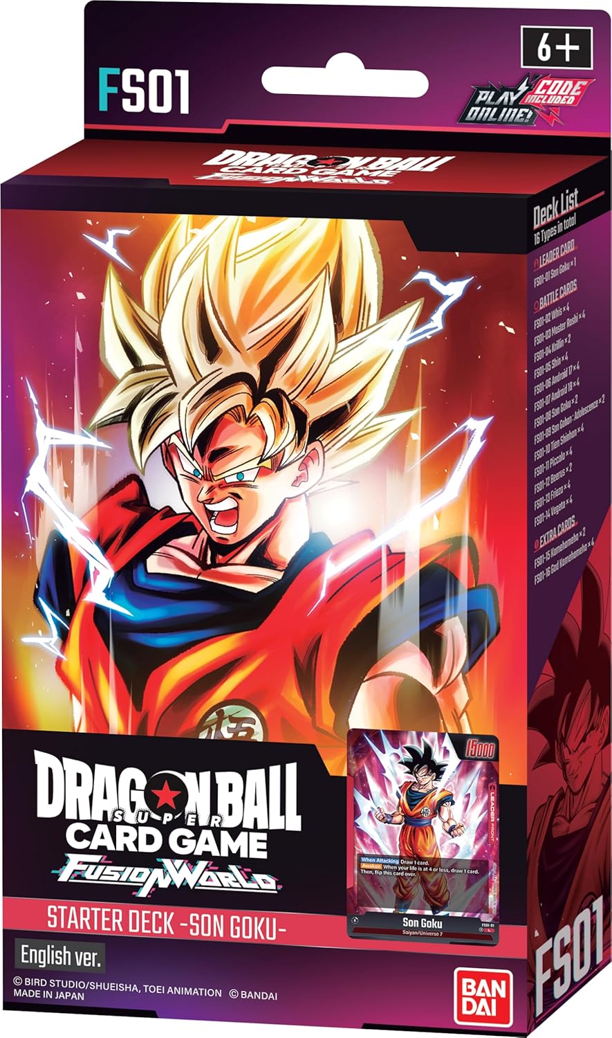 Dragon Ball Fusion World FS01 Son Goku Starter Deck (English)