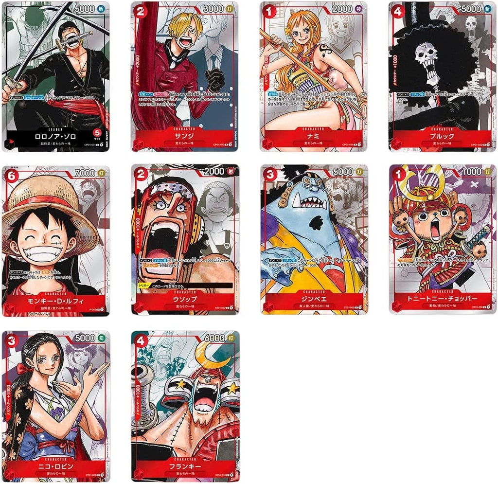 One Piece 25th Anniversary Premium Card Collection — folder and packaging (Japanese)