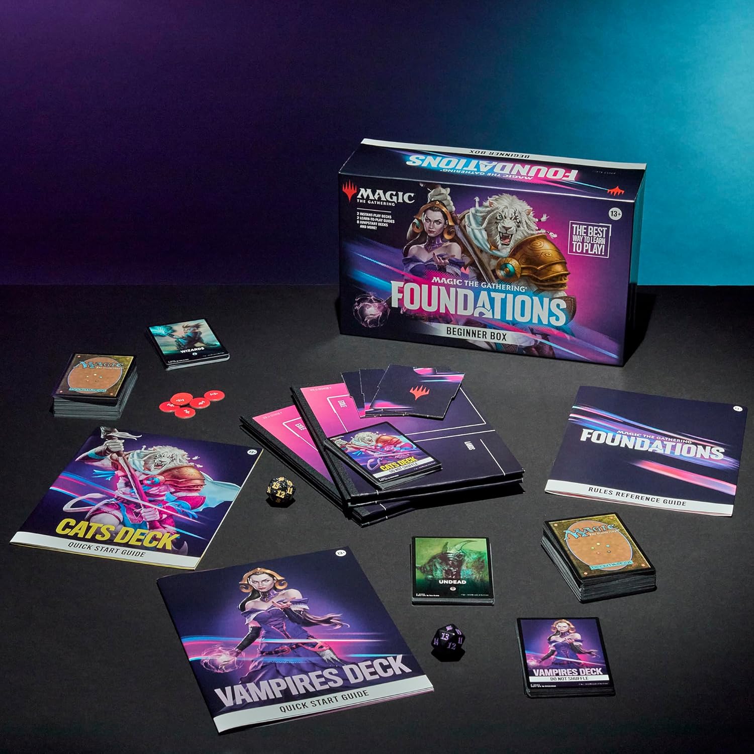 Magic: The Gathering Foundations Beginner Box – Learn to Play MTG
