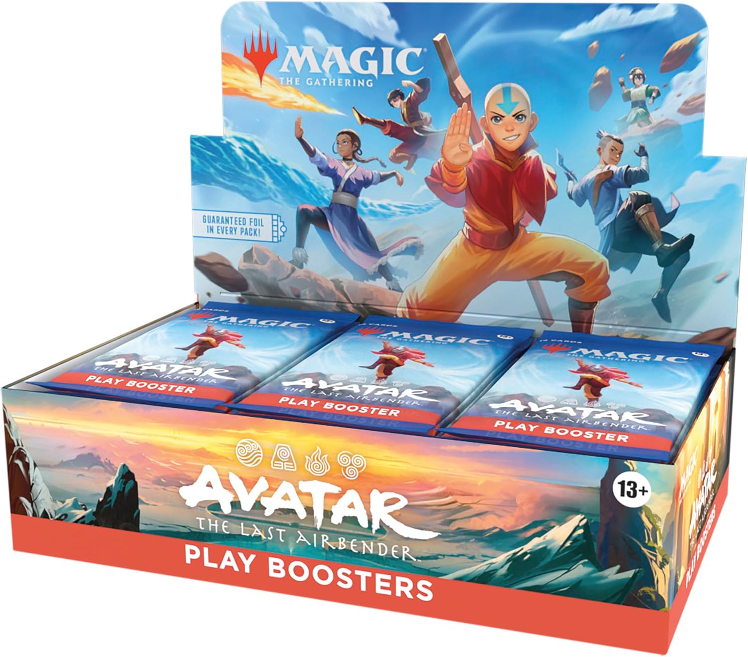 Avatar: The Last Airbender Play Booster Box – 30 Packs, 14 Cards per Pack