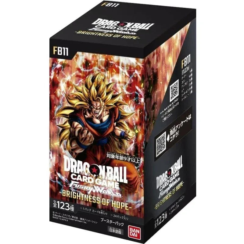 Dragon Ball Super Fusion World Brightness of Hope [FB11] Japanese booster box, factory sealed — PlayVault UAE