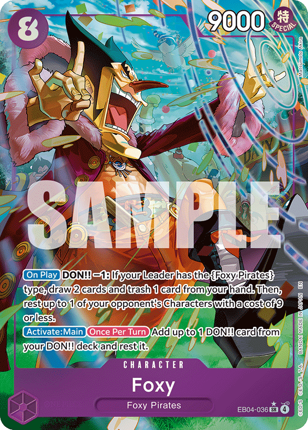 EB04-036 Foxy Alt Art