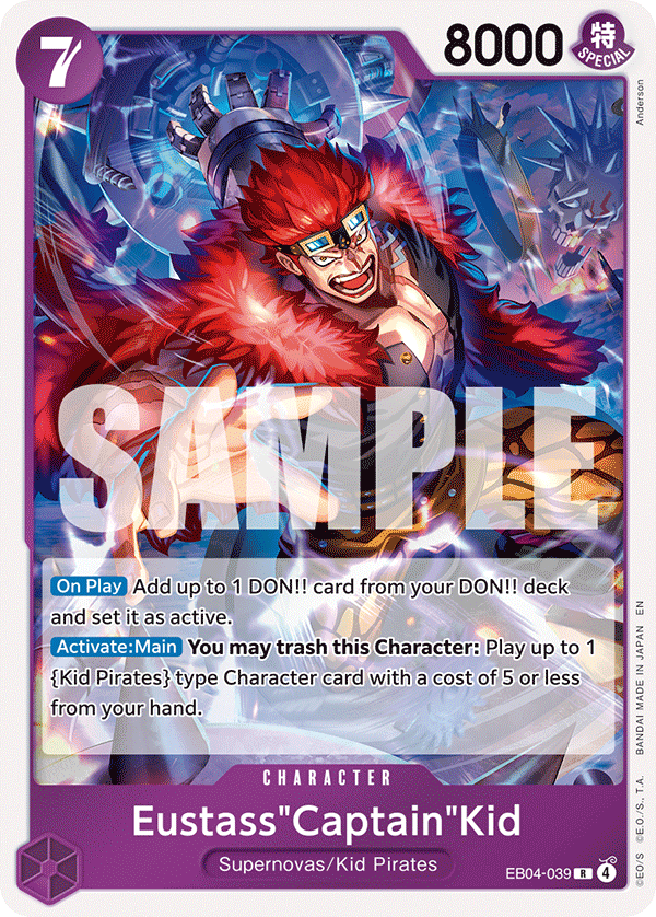 EB04-039 Eustass "Captain" Kid