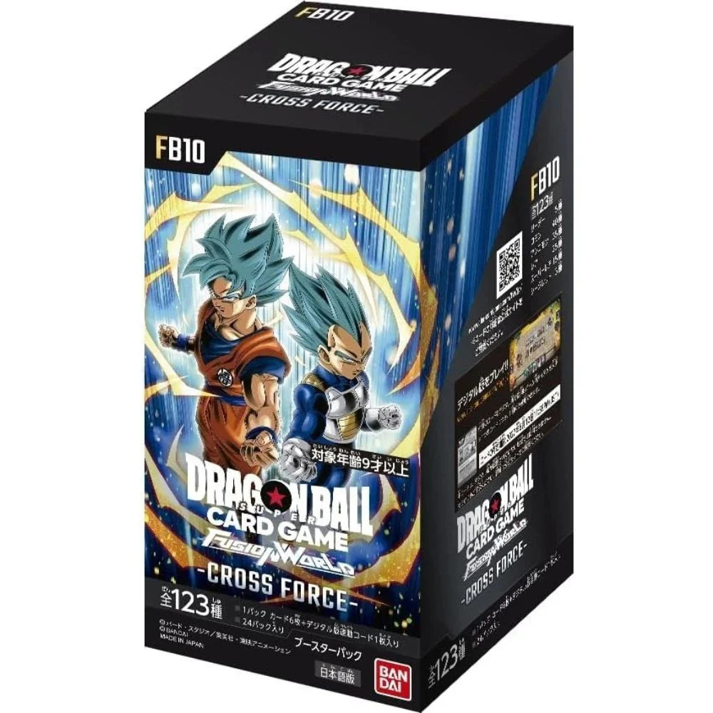 フュージョンワールド CROSS FORCE BOX[FB10] Dragon Ball Fusion World Cross Force FB10 Box (Japanese