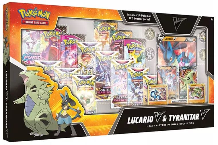 Heavy Hitters Premium Collection – Lucario V & Tyranitar V