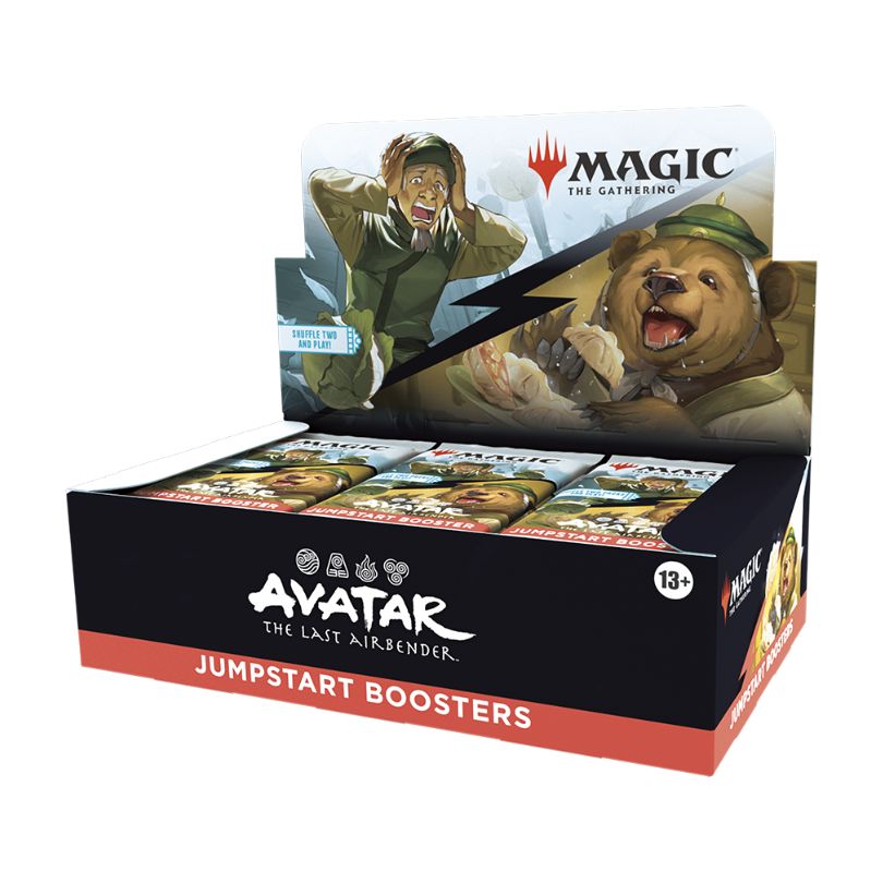 Avatar: The Last Airbender Jumpstart Booster Box – 24 Packs, 20 Cards per Pack