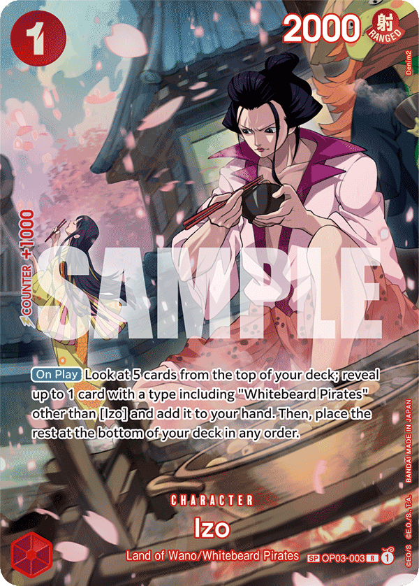 OP03-003 Izo SP