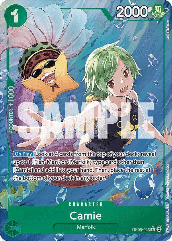 OP06-025 Camie Alt Art