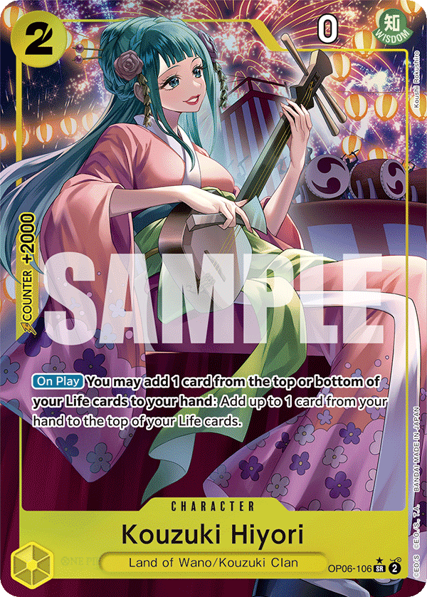 OP06-106 Kouzuki Hiyori Alt Art