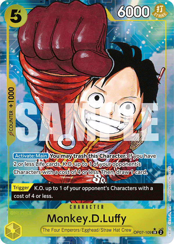 OP07-109 Monkey.D.Luffy Alt Art
