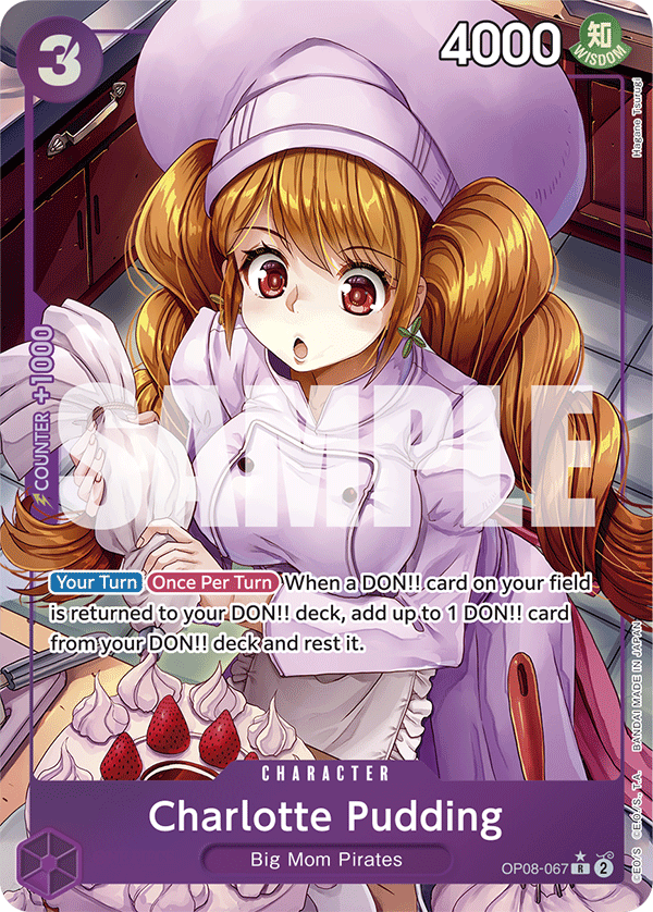 OP08-067 Charlotte Pudding Alt Art