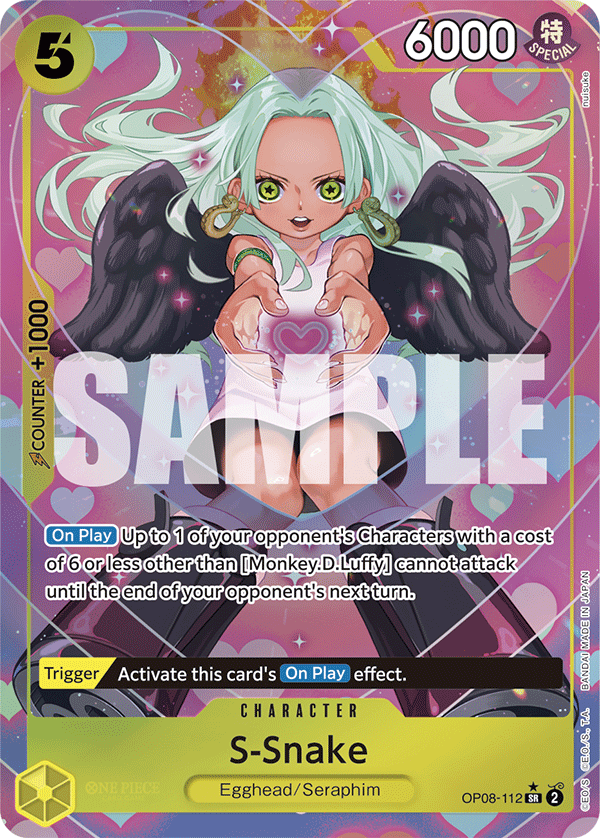 OP08-112 S-Snake Alt Art