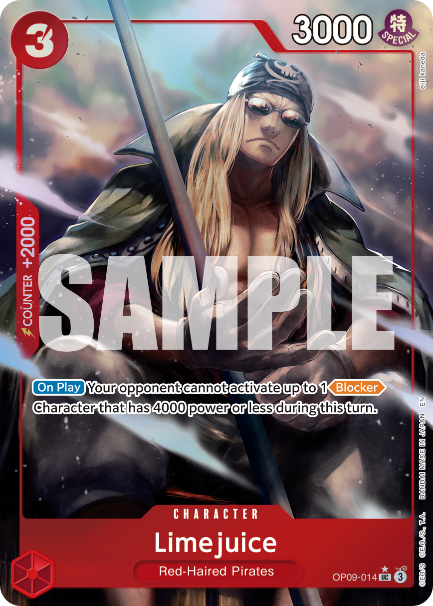 OP09-014 LimeJuice Alt Art